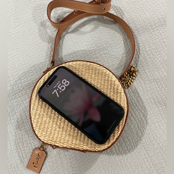 Saint Laurent Mica Hatbox Crossbody Bag - Picture 13 of 14